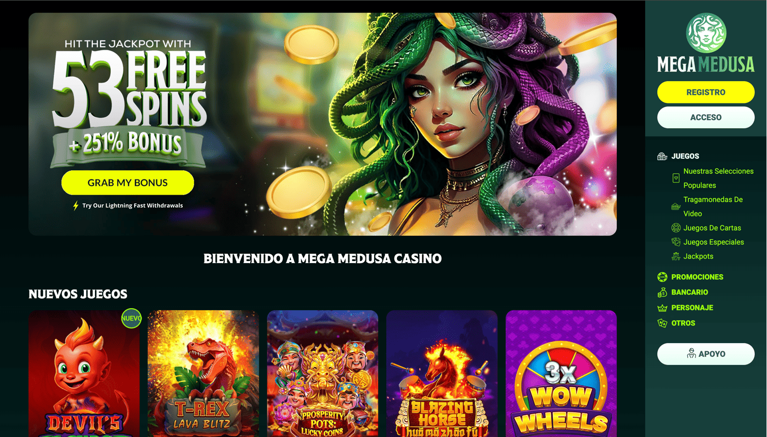 Mega Medusa Casino Mega Medusa Casino
